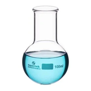 Flask, Round Bottom, Wide Neck